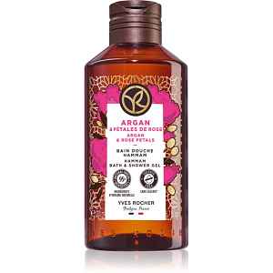 Yves Rocher Bain de Nature sprchový a koupelový gel Argan & Rose Petals 200 ml
