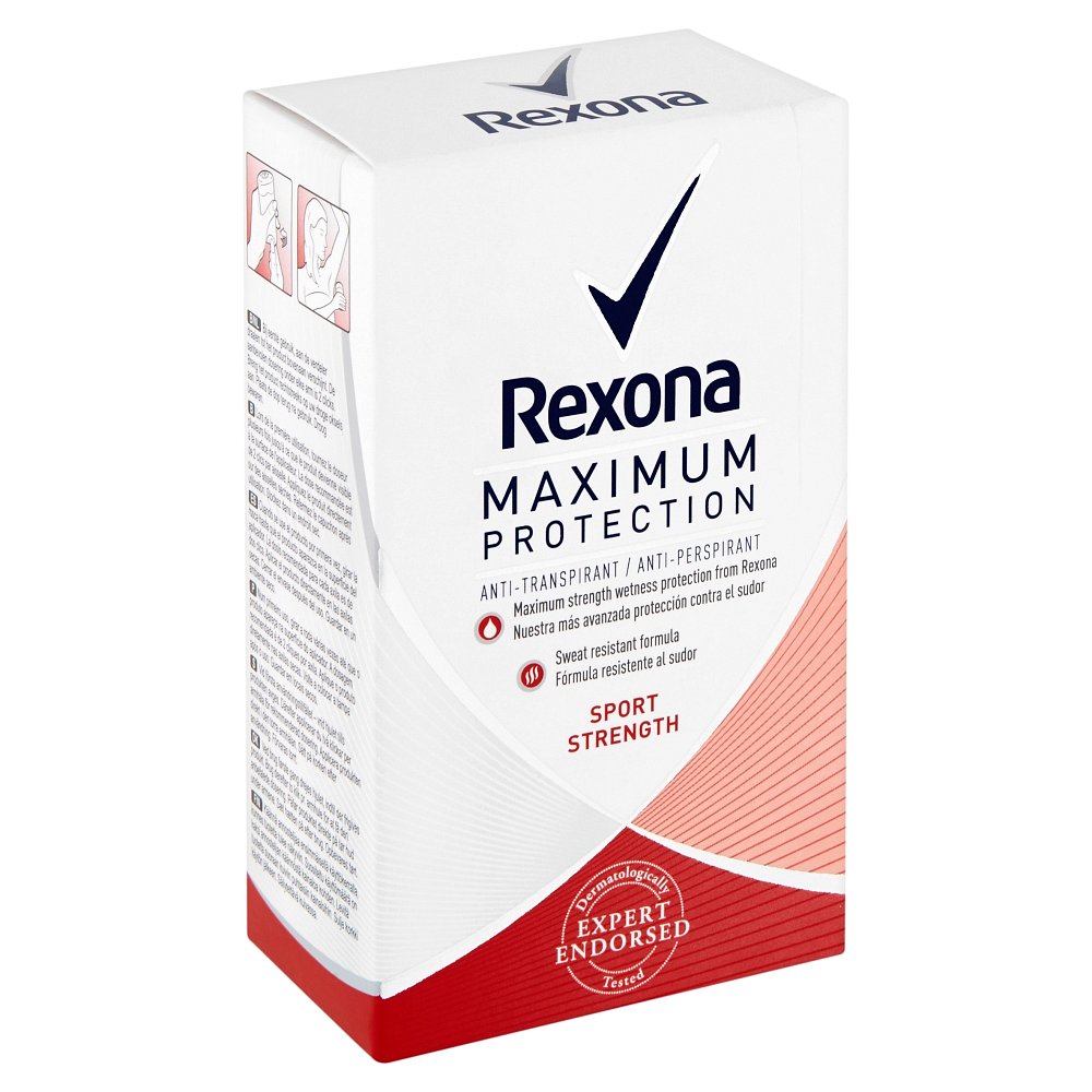 REXONA Maximum Protection Sport Strenght tuhý deodorant 45 ml