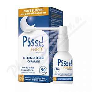 Pssst! FORTE ústní sprej proti chrápání 25ml