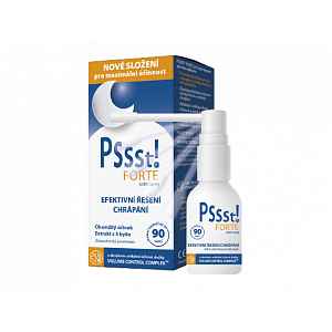 Pssst! FORTE ústní sprej proti chrápání 25ml