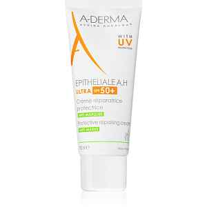 A-Derma Epitheliale A.H. Ultra Protective Repairing Cream ochranný krém pro citlivou pokožku SPF 50+ 100 ml