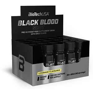 BioTech Black Blood Shot 20 x 60 ml lemonade