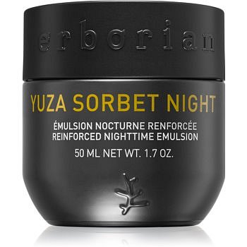 Erborian Yuza Sorbet lehká noční emulze pro zpevnění pleti  50 ml