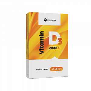 medipron Vitamin D3 2000 IU 60 tobolek