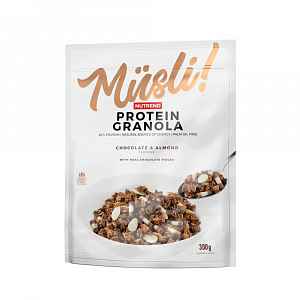 Nutrend Musli! Protein Granola čokoláda + mandle 300 g