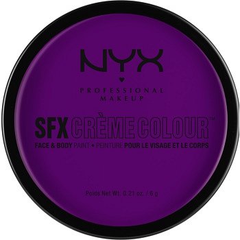 NYX Professional Makeup SFX Creme Colour™ make-up na obličej a tělo odstín 06 Purple 6 g