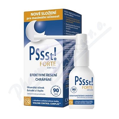 Pssst! FORTE ústní sprej proti chrápání 25ml