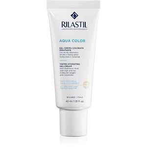 Rilastil Aqua Color tónovaný gel krém s hydratačním účinkem odstín Light 40 ml