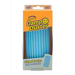 Scrub Daddy Houbička na utírání prachu Damp Duster 1 ks modrá