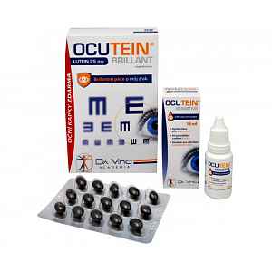 Ocutein Brillant Lutein 25 mgDaVinci 60 tobolky