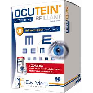 Ocutein Brillant Lutein 25 mgDaVinci 60 tobolky