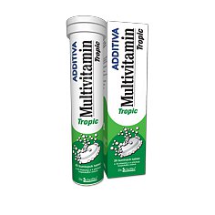 Additiva multivitamin tablety šumivé 20 tropic