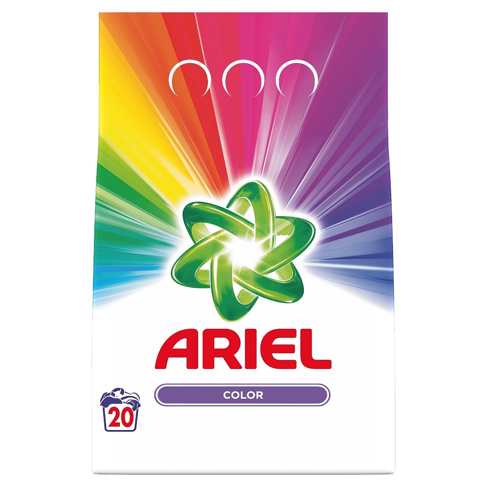 Ariel prášek Color & Style 1,4kg - 20 pracích dávek