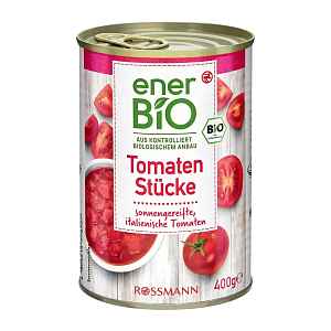 enerBiO BIO drcená rajčata  400 g
