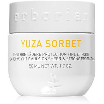 Erborian Yuza Sorbet lehká emulze s ochranným účinkem proti působení vnějších vlivů  50 ml