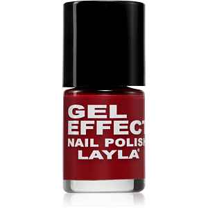 Layla Cosmetics Gel Effect gelový lak na nehty odstín N.06 Power Red 10 ml