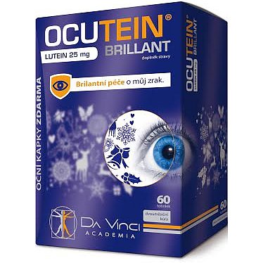 Ocutein Brillant Lutein 25 mgDaVinci 60 tobolky