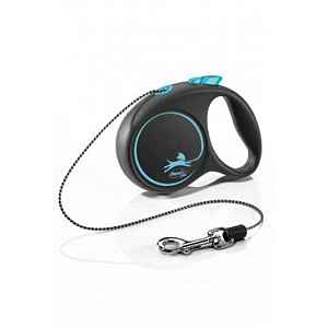 Vodítko Flexi Black Design Xs Lanko 3m/8kg Modrá