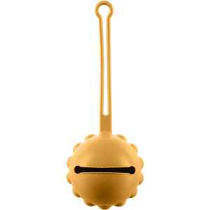 Zopa Silicone Pacifier Case krabička na dudlík Mustard Yellow 1 ks