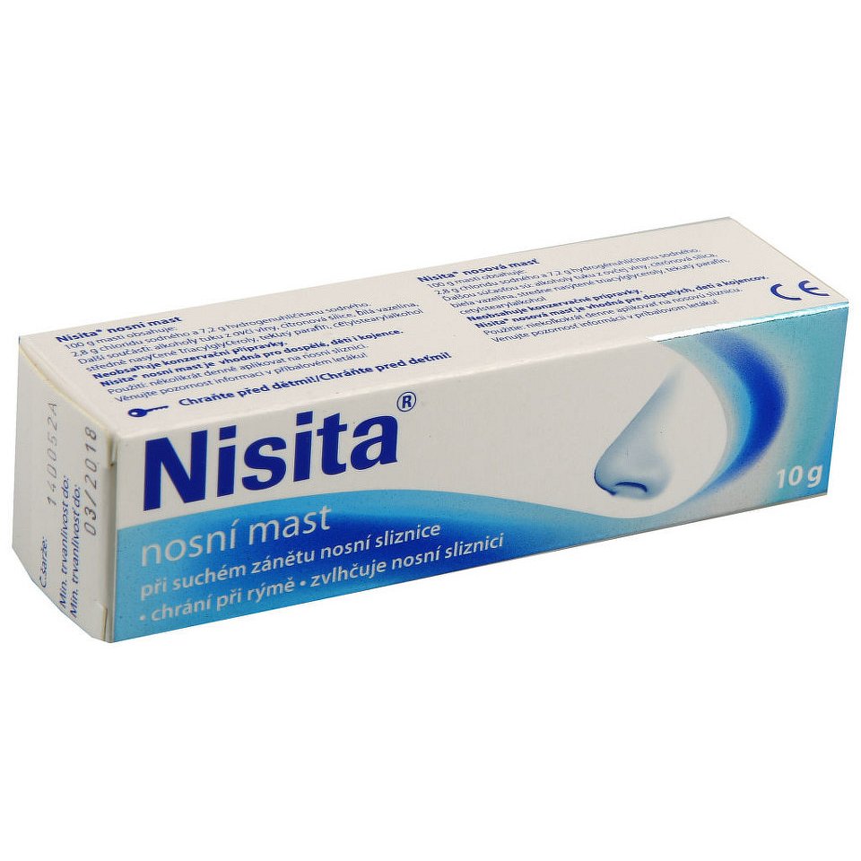 NISITA nosní mast 10g