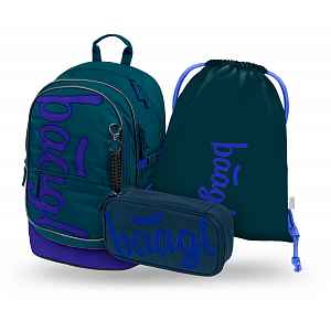 Baagl Školní set Core Logo modrý