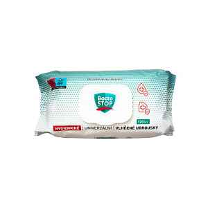 BactoSTOP hygienické vlhčené ubrousky 120 ks