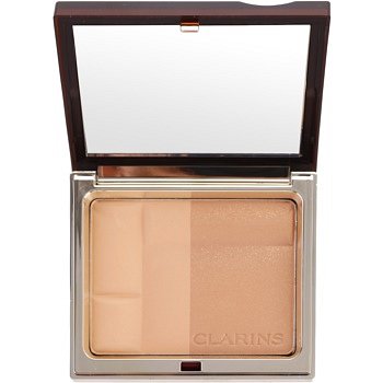 Clarins Face Make-Up Bronzing Duo minerální bronzující pudr odstín 01 Light  10 g