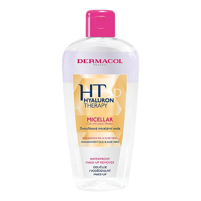 Dermacol Dvoufázová micelární voda Hyaluron Therapy 3D  200 ml