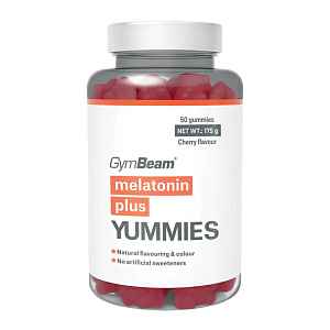 GymBeam Melatonin Plus Yummies, doplněk stravy 50 ks