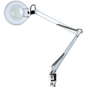 Kosmetická lampa s lupou na stůl Weelko Expand - 3 dioptrie (1001AT)