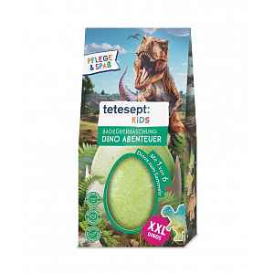 Tetesept Dobrodružství s dinosaury koupelová koule 190 g