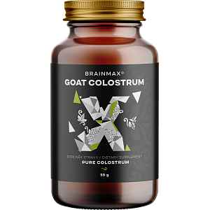 BrainMax Goat Colostrum®, kozí kolostrum v prášku, 50 g