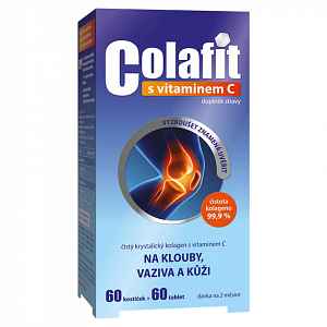 COLAFIT s Vitamínem C 60 + 60 kostek