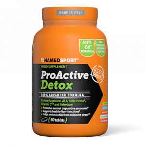 NAMEDSPORT Pro Active Detox detoxikační směs 60 tablet