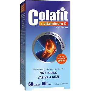 COLAFIT s Vitamínem C 60 + 60 kostek