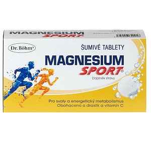 Dr.böhm Magnesium Sport šumivé Tablety 40ks