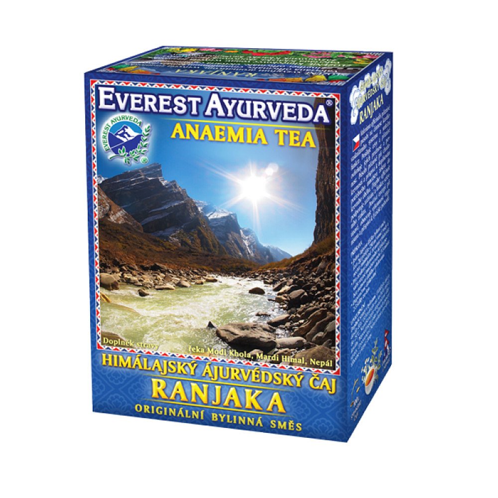 EVEREST-AYURVEDA RANJAKA Krev & metabolismus železa 100 g sypaného čaje