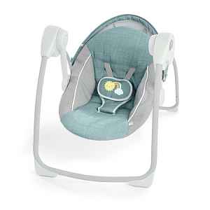 INGENUITY Houpačka s melodií Sun Valley™ Teal 0m+ do 9kg