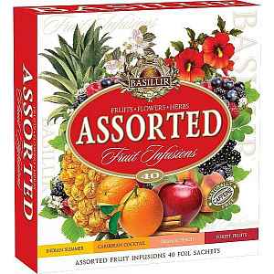 BASILUR Fruit Infusions Assorted 40 gastro sáčků