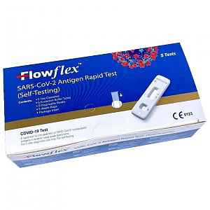 FLOWFLEX SARS-CoV-2 Antigen rapid test 5 kusů