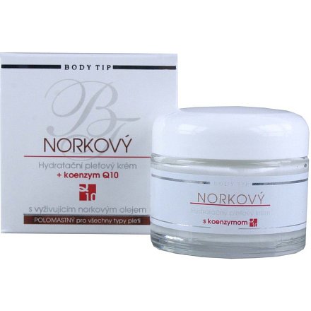Body Tip Norkový hydratační krém s koenzym.Q10 50m