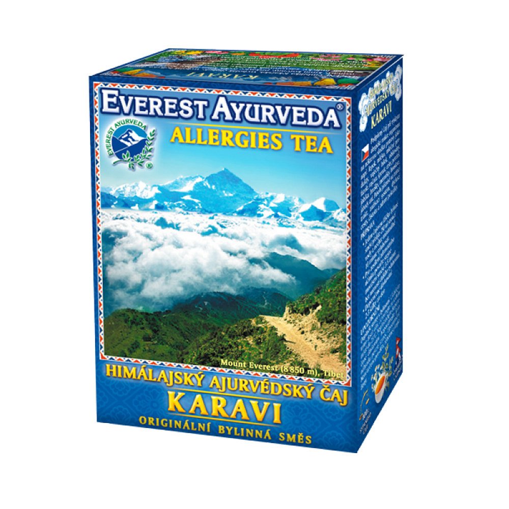 EVEREST-AYURVEDA KARAVI Dráždivé potraviny & citlivý tračník 100 g sypaného čaje