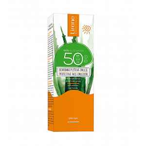 Lirene Sun Ochranná pleťová emulze s aloe vera SPF50 50 ml