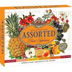 BASILUR Fruit Infusions Assorted 60 gastro sáčků