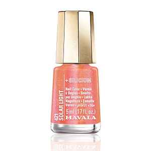 Mavala Prismatic Collection zpevňující lak na nehty s křemíkem  - 421 SOLAR Light 5 ml