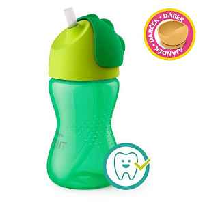 Avent hrníček s brčkem zelený 300 ml