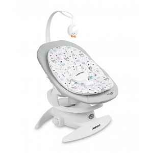 Caretero Elektrické houpátko Noco 2v1 - šedé