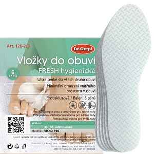 Dr.Grepl Fresh vložky do obuvi hygien.35-46 6párů