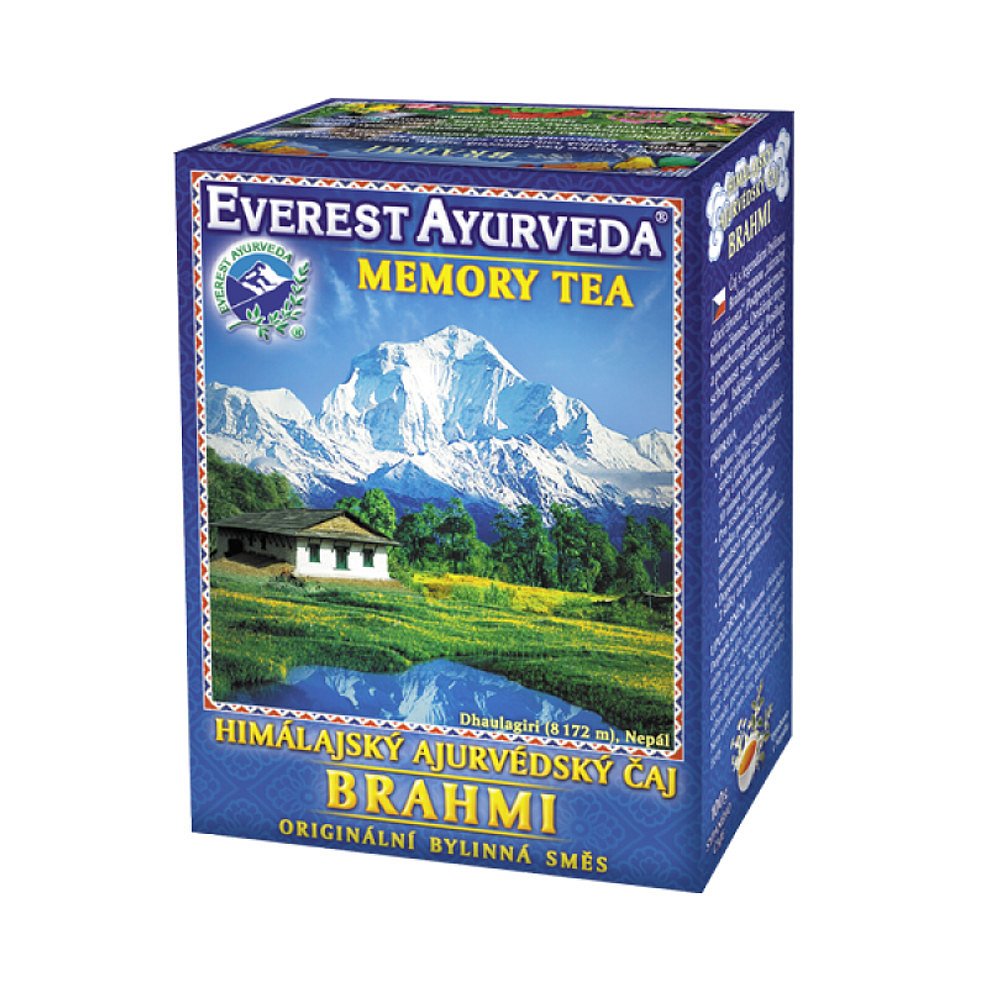 EVEREST-AYURVEDA BRAHMI Povzbuzení mozkové činnosti 100 g sypaného čaje