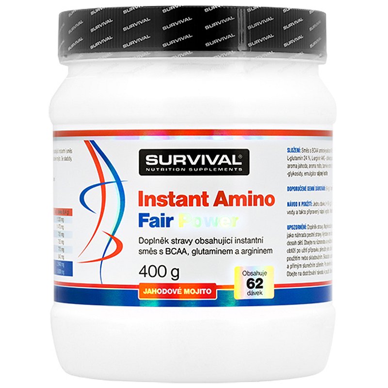 Instant Amino Fair Power jahodové mojito 400g